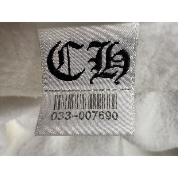 Chrome Hearts White Sweatshirt With Graphic Logo Print Large - Picture 6 of 16